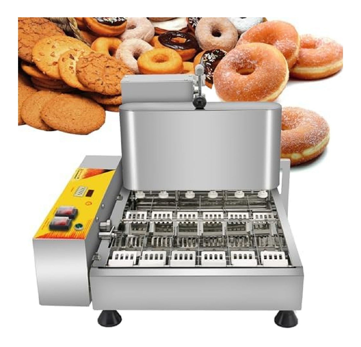 Friggitrice elettrica 17 L digitale argento