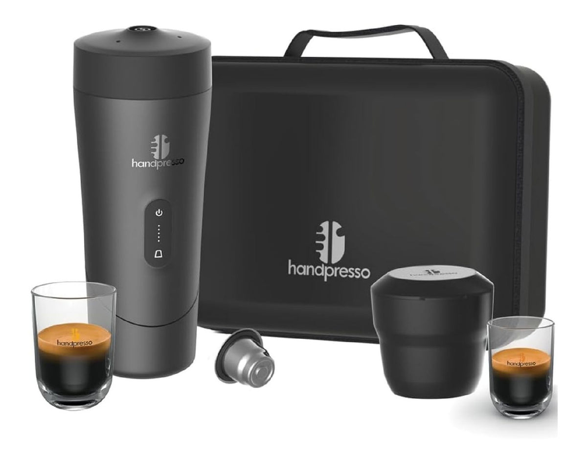 Sistema per preparazione caffe senza fili portatile oro