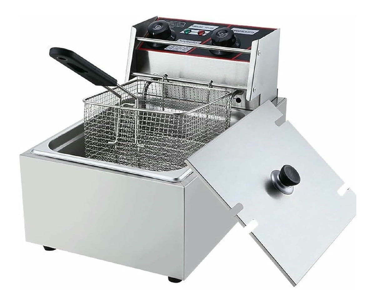 Sistema per frittura Friggitrice professionale, friggitrice elettrica banco