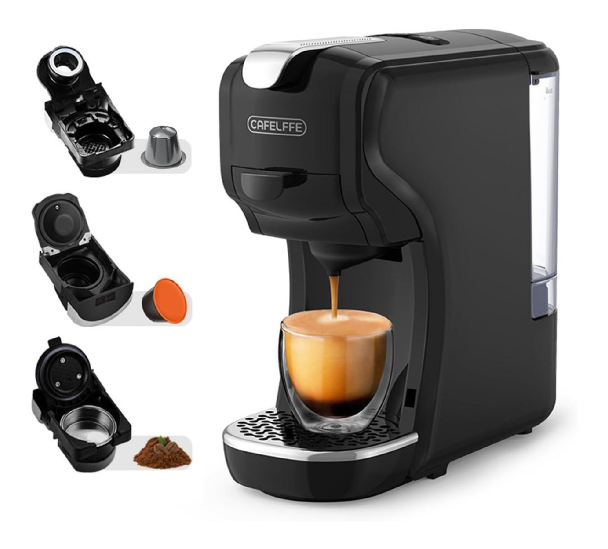 Elettrodomestico compatto Macchina caffe Capsule Riscaldamento Istantaneo
