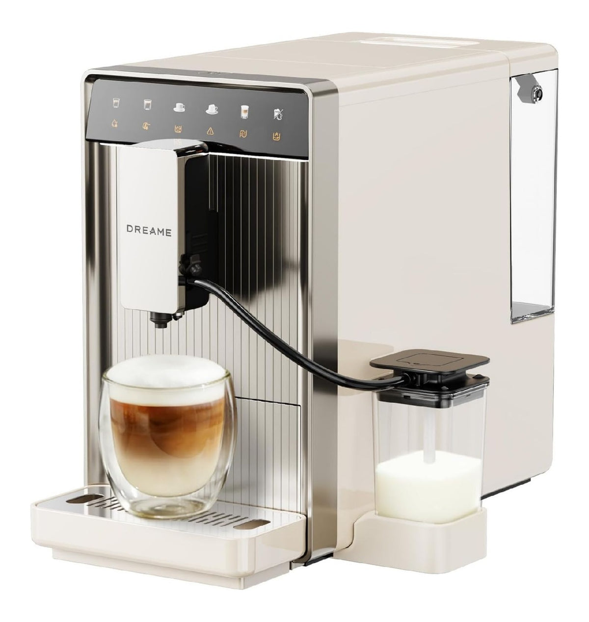 Macchina espresso funzionamento automatico funzionamento silenzioso bianco
