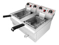 Friggitrice da cucina con timer rame