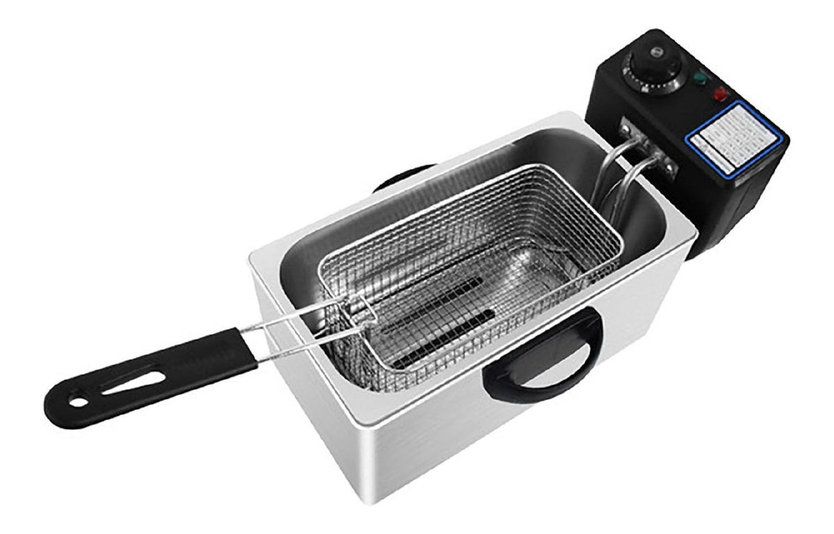 Sistema per frittura Friggitrice elettrica Litri, friggitrice Acciaio