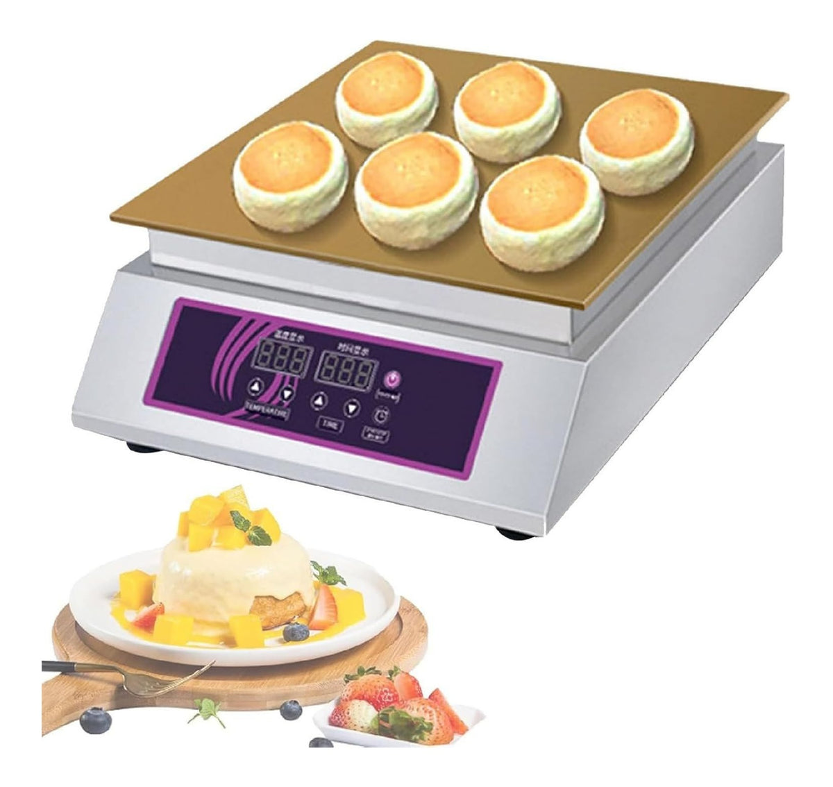 Apparecchio per uso domestico Piastra Elettrica Antiaderente Muffin, Macchina