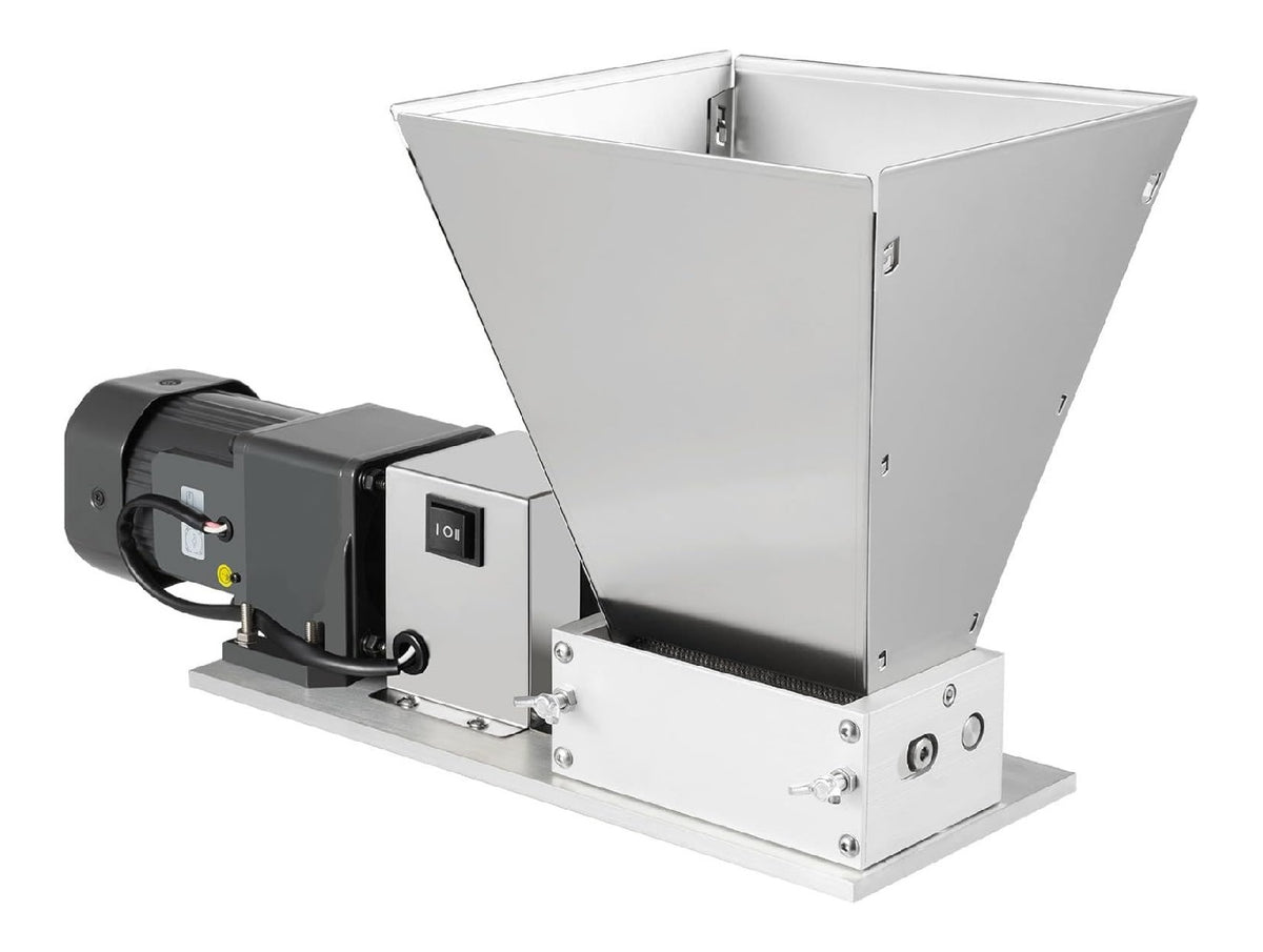 Macinino elettrico in acciaio inox argento
