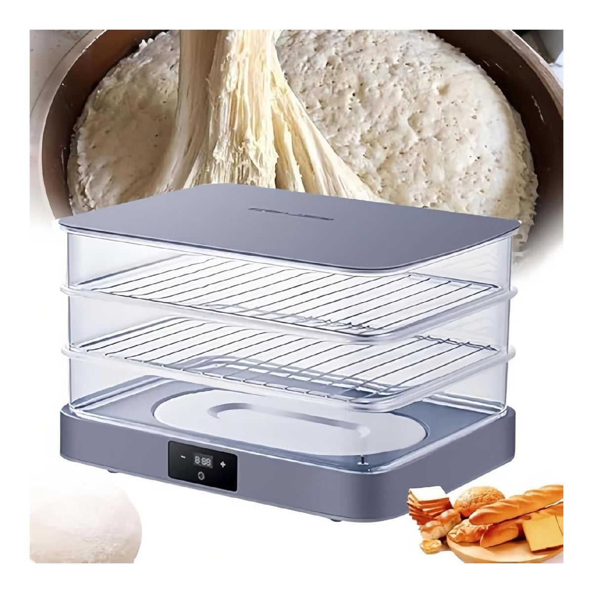 Apparecchio per uso domestico Macchina lievitazione dell'impasto Pane Controllo